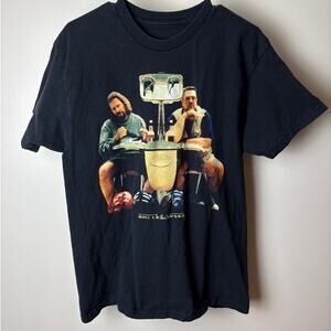 Vintage The Big Lebowski Movie Promo Shirt Boxy Tee - L/M Distressed Bowling